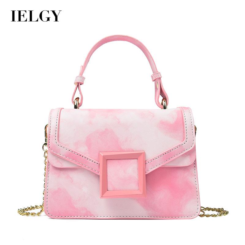 Túi Đeo Chéo Hình Vuông Nhỏ Màu Sắc gradient Dành Cho Nữ