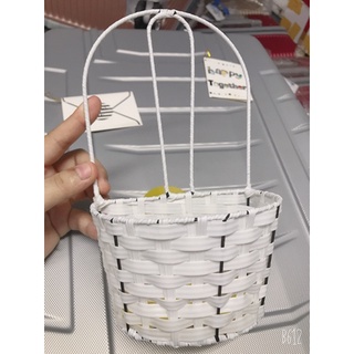 Giỏ mây cắm hoa ốp tường (loại nhỏ)