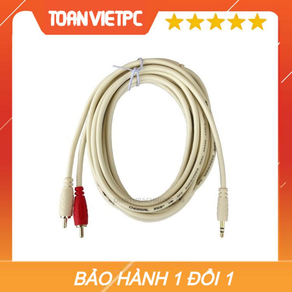 Dây loa 1 ra 2 dài 1.8m cao cấp