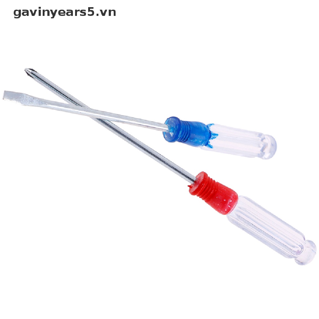 Bộ 5 Tua Vít Đầu Dẹt / Lưỡi Chéo Sửa Chữa Nhà Cửa Tiện Dụng