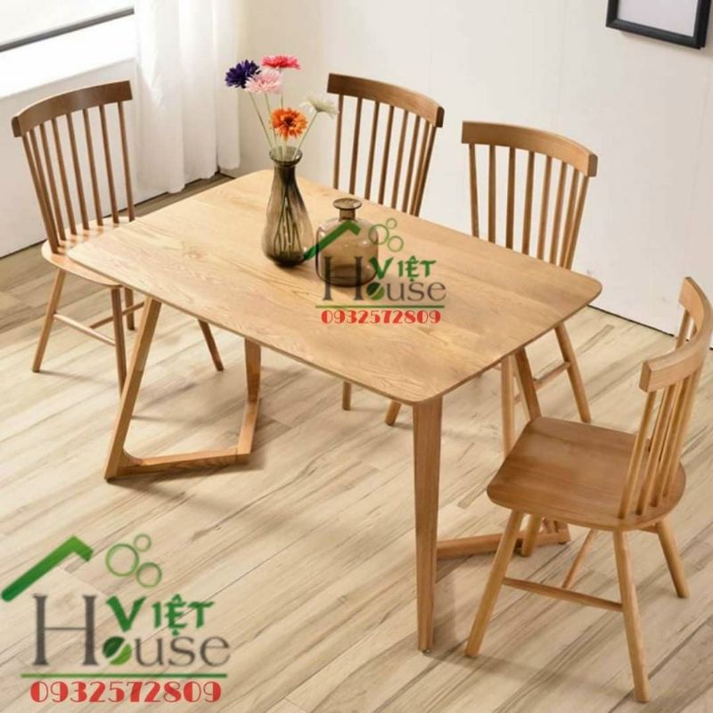 Bộ Bàn ăn Sky trang nhã, sang trọng 1.4m