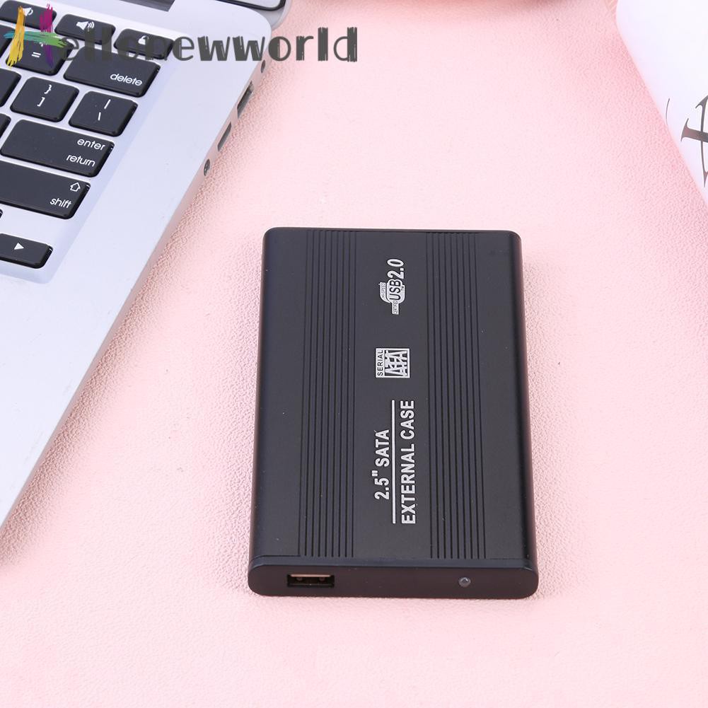 Hộp Đựng Ổ Cứng Sata Usb 2.0 2.5 Inch Bằng Hợp Kim Nhôm | BigBuy360 - bigbuy360.vn