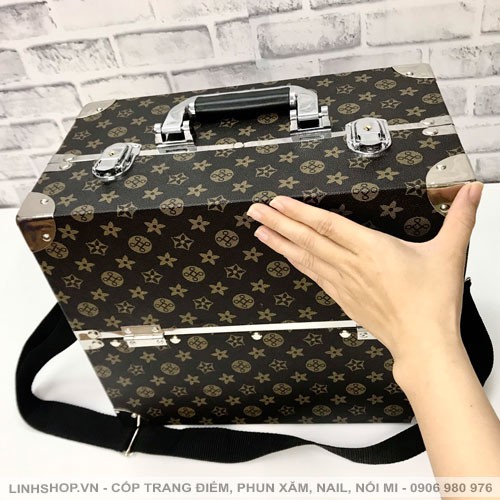 ✅ [Size 35x20x30] 𝑪𝑶̂́𝑷 𝑻𝑹𝑨𝑵𝑮 Đ𝑰𝑬̂̉𝑴 3 tầng lớn LS35 Lamdep24g đựng nhiều đồ trang điểm, phụ kiện cưới