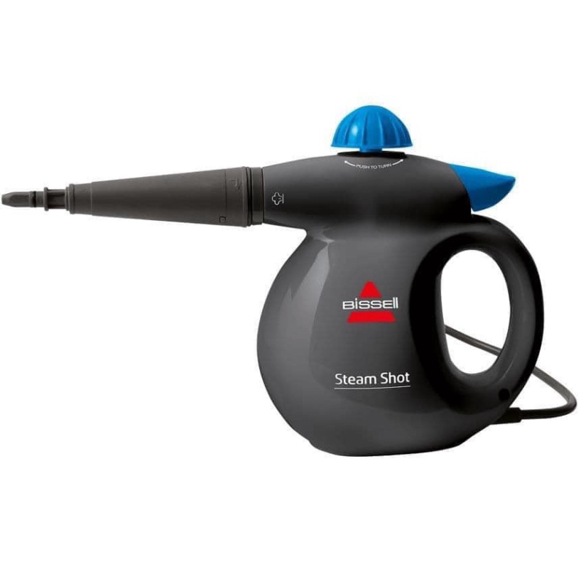 Máy Làm Sạch Bằng Hơi Nước Nóng Bissell SteamShot 2635J Loại Bỏ 99% Vi Khuẩn Và Bụi Mịn, Nhập Đức, BH 12 Tháng