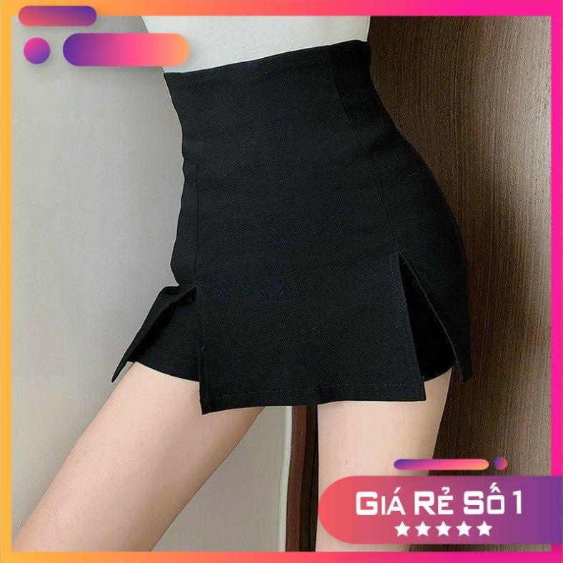 Quần nữ giả váy, Freeship, Chất tuyết mưa, k bai, k xù, Có 1 màu đen, đủ size S,M,L,XL