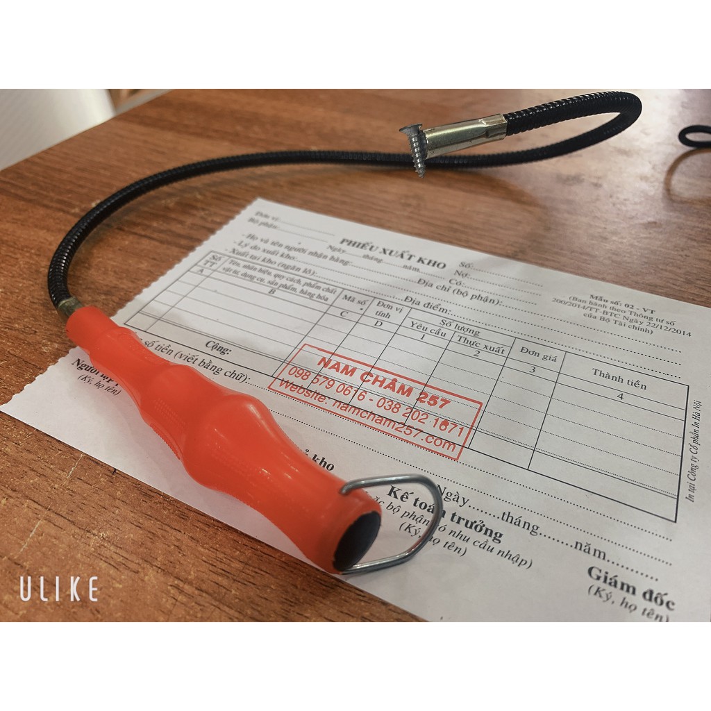 Roi nam châm nhặt vít, cây nhặt vít nam châm, dụng cụ nhặt đinh, ốc, vít rơi trong máy hay các khu vực khe nhỏ, hẹp