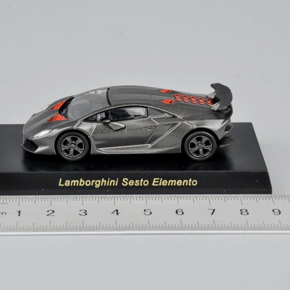 Mô hình xe hơi đồ chơi Kyosho Lamborghini Sesto Elemento tỉ lệ 1/64