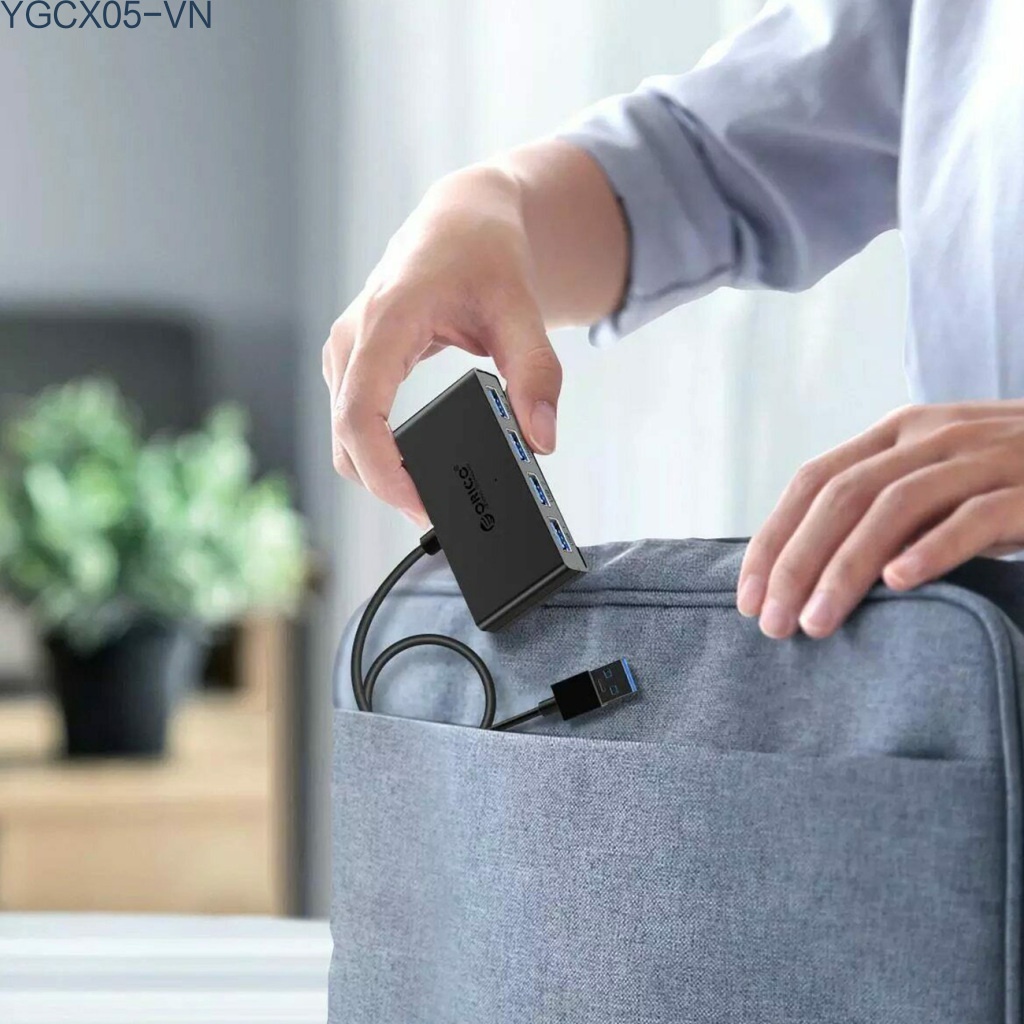 Orico Bộ Chia 4 Cổng Usb 3.0 Tốc Độ Cao Có Cổng Micro Usb Cho Máy Tính Laptop Notebook | BigBuy360 - bigbuy360.vn