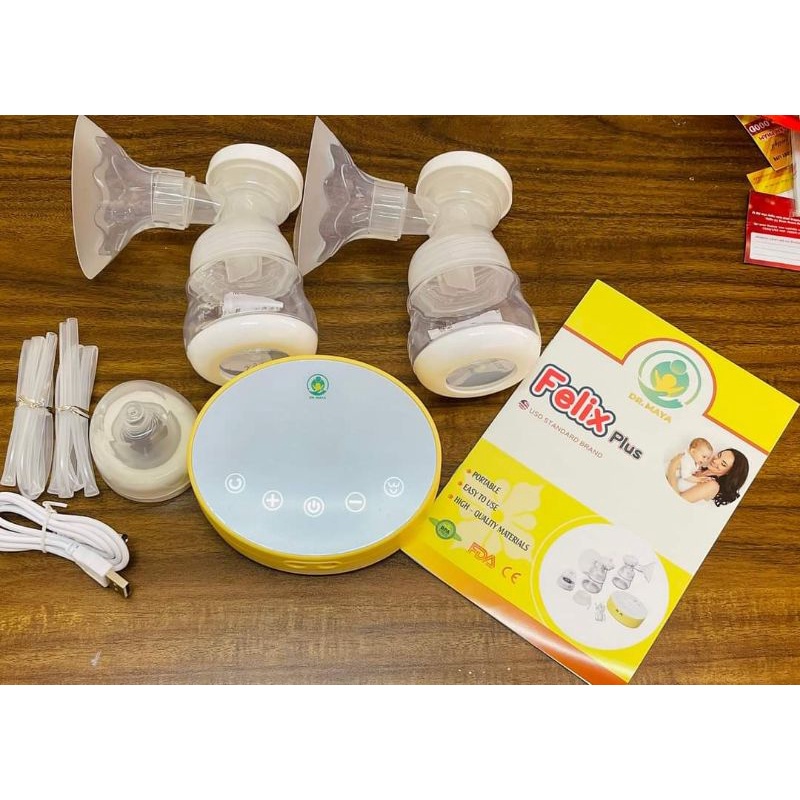 MÁY HÚT SỮA ĐIỆN ĐÔI FELIX PLUS CÓ PIN TICHD ĐIỆN BẢO HÀNH 12 THÁNG