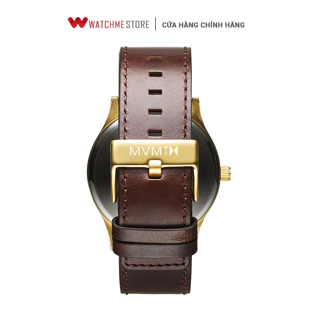 [ ĐẶC BIỆT 18-29.07 - VOUCHER 10%] - Đồng hồ Nam MVMT dây da 45mm - D-MM01-WGL
