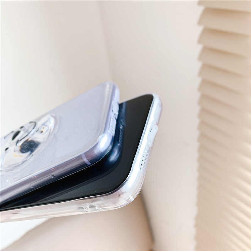 Ốp lưng silicon họa tiết gấu Winnie cười dễ thương cho iPhone 12 11 Pro Max X XS Max XR 8 7 Plus | BigBuy360 - bigbuy360.vn