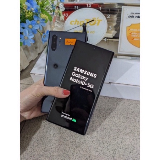 Điện Thoại Samsung Galaxy Note 10 Plus 5G Ram 12/256GB black color nguyên like new 97%