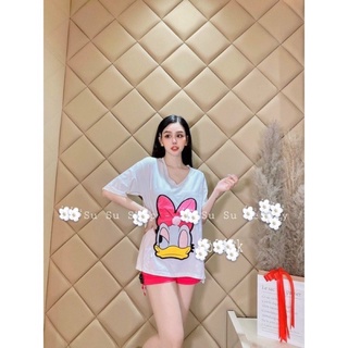 Đồ bộ nữ set bộ thun đùi form rộng