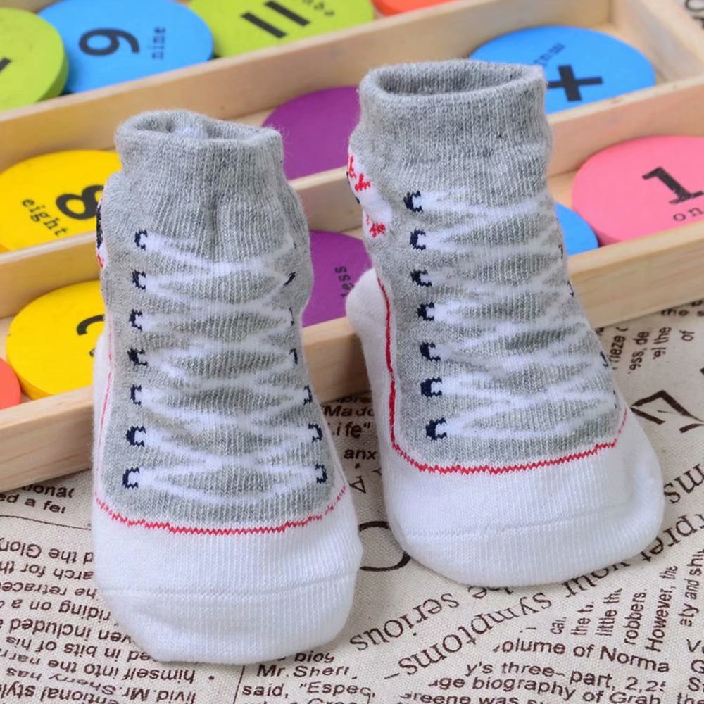 Vớ Cotton Chống Trượt Cho Em Bé Sơ Sinh Từ 0-1 Tuổi