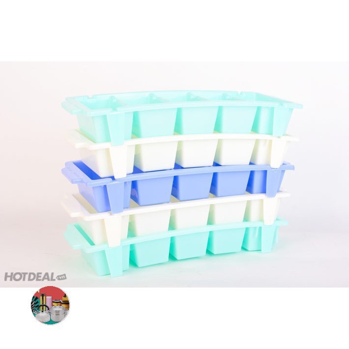 COMBO 45k/ 5 KHAY ĐÁ 5V NHỰA DẺO SONG LONG ( Đồ gia dung SK )