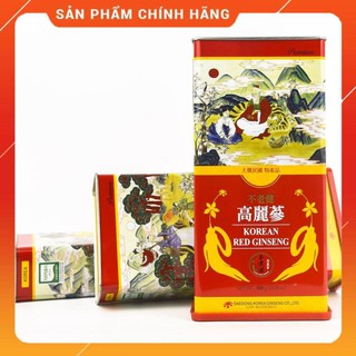 Hồng Sâm Củ Khô Hộp Thiếc Daedong - Nhân Sâm Hàn Quốc Thượng Hạng