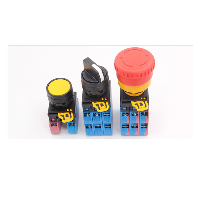 Tiếp điểm phụ đôi NO NC tương thích nút IDEC YW-EW20