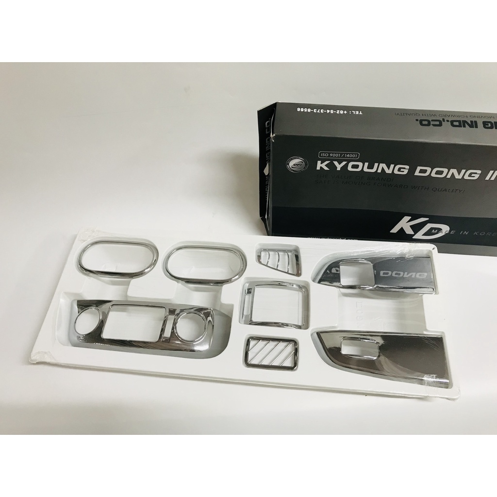 Ốp nội thất mạ crom trang trí bên trong nội thất xe tải Kia K200 K250 K150 K100 Bongo 3 nhập khẩu Hàn Quốc