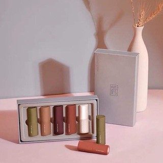 Set 5 Son Hold Live Sáp ( thỏi ) Special Lip Jewelry Box MOUSSE VELVET LIPSTICK Chính Hãng