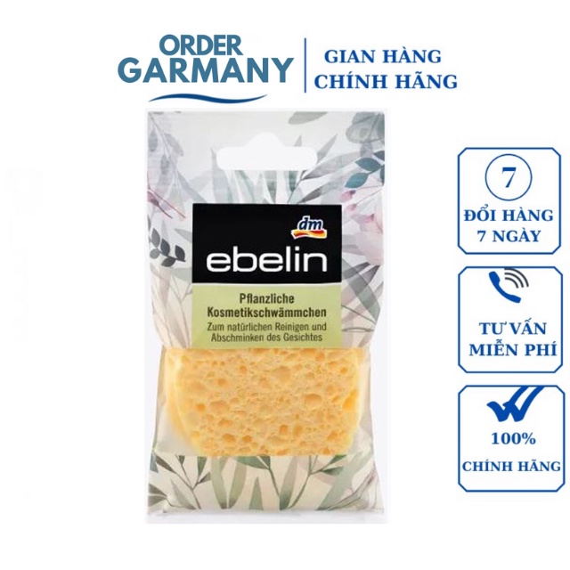 Bọt biển rửa mặt Ebelin Đức