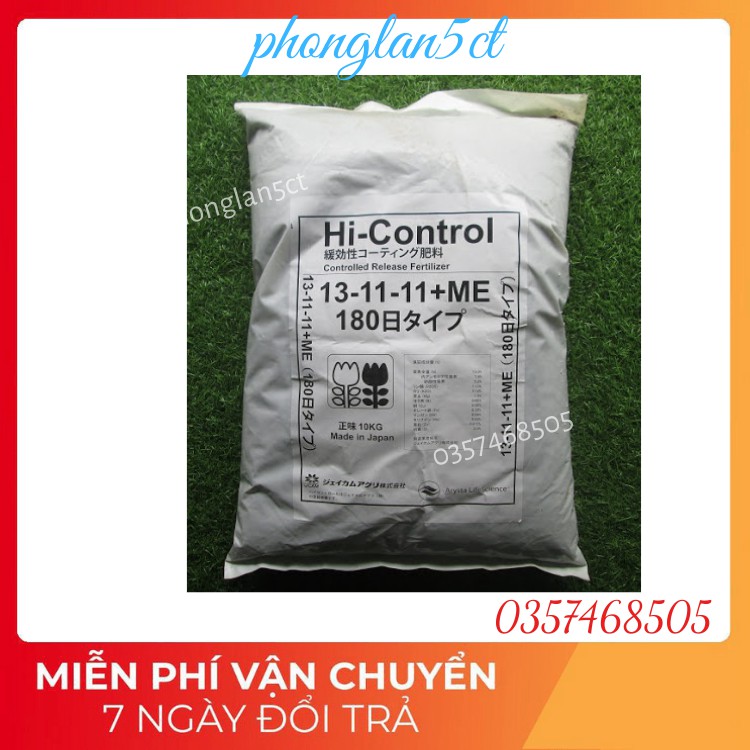 Phân Chì Tan Chậm Nhật Bản Hi-Control, Npk 14-13-13, Túi 500(G)