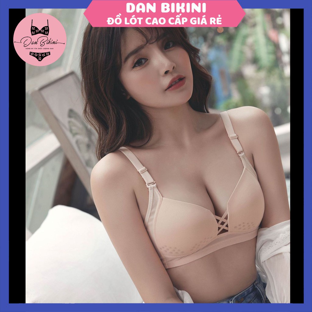 Áo Lót Nữ - Áo Ngực Nữ Đúc Su Ren Thông Hơi Nâng Ngực Sexy Điệu Đà Mẫu Al20