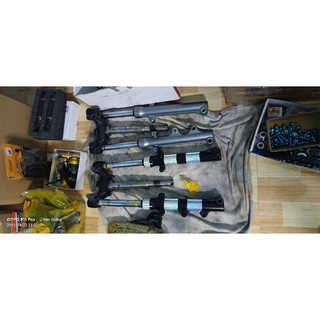 Phuộc Chảng 3 exciter 150 zin đã làm lò xo