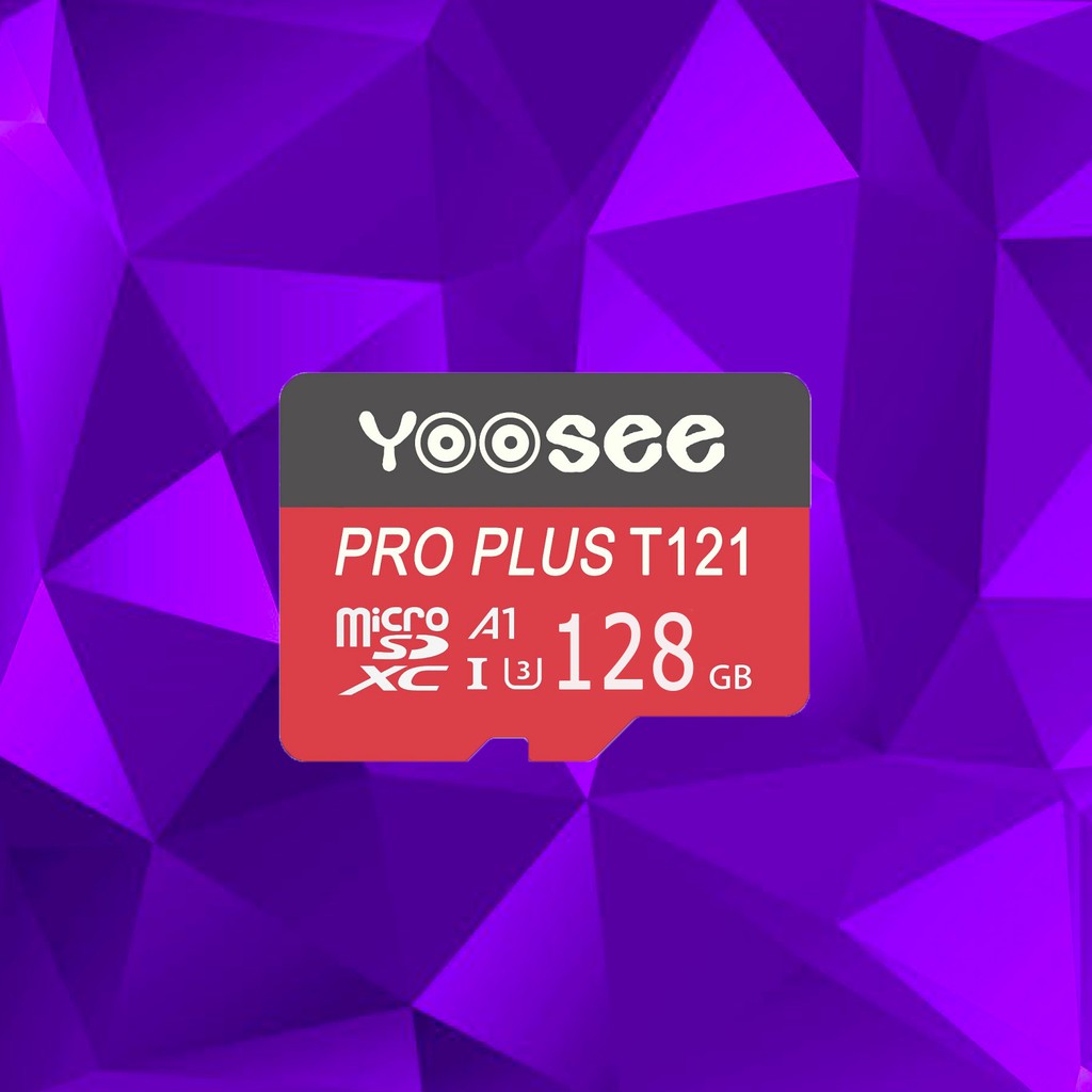 Thẻ nhớ Yoosee 128Gb U3 Class 10 tương thích mọi thiết bị