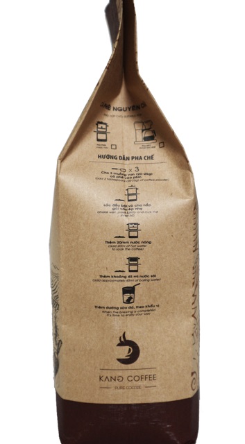 500g cafe PHƯỚC SƠN COFFEE nguyên chất rang mộc 80% Robusta trộn 20% Arabica Cầu đất | BigBuy360 - bigbuy360.vn