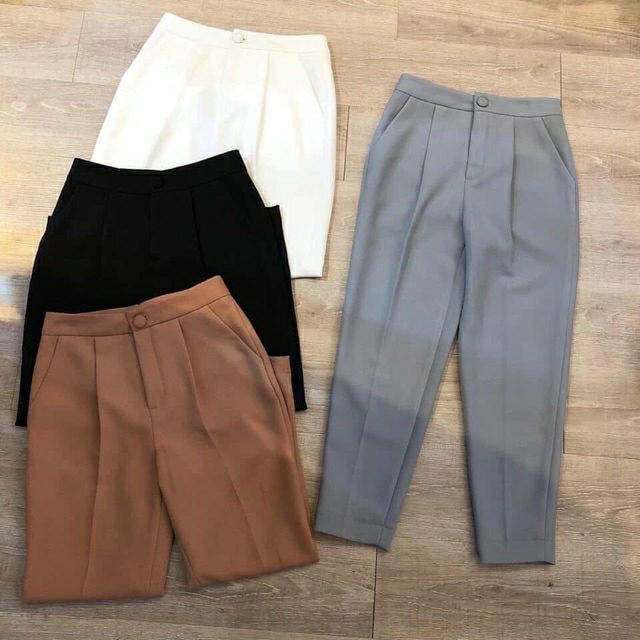 [Hàng VNXK ] Quần Baggy Vải Nữ Hà Nội Công Sở | BigBuy360 - bigbuy360.vn