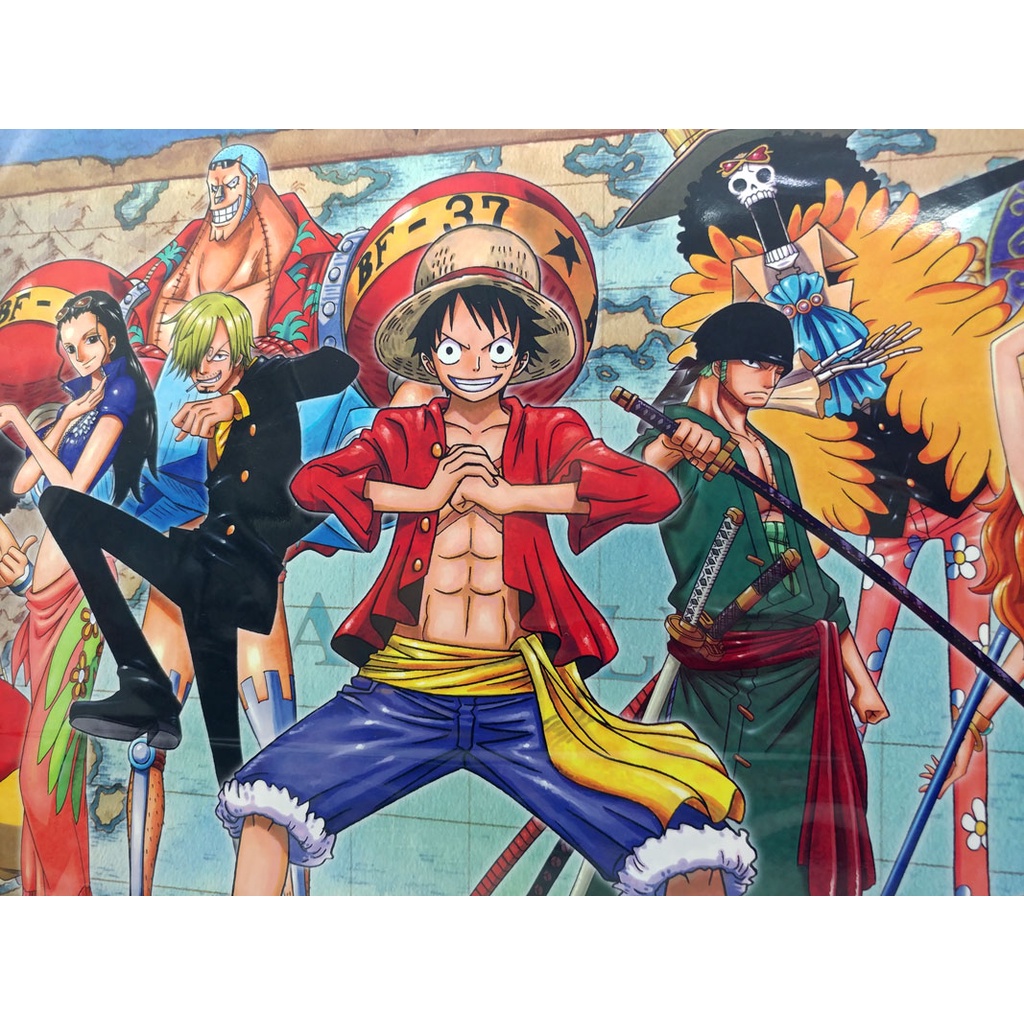 Poster One Piece - Băng Mũ Rơm Sẵn Sàng Đến New World - TeenBox