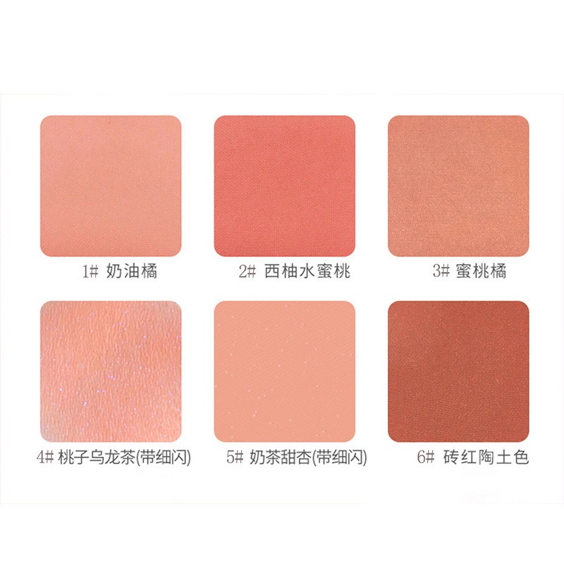 [Hàng mới về] Phấn Má Hồng Màu Gradient Tự Nhiên Lameila