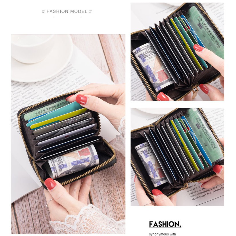 Ví Mini Đựng Thẻ Tiện Lợi Thời Trang Cho Nam Nữ