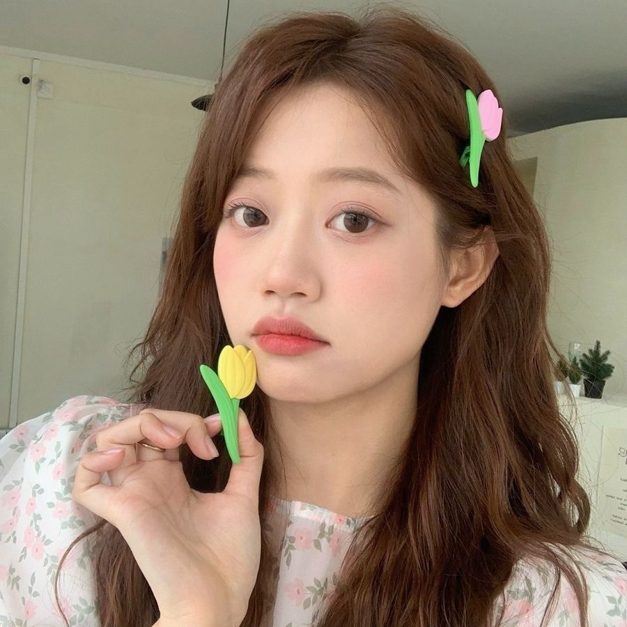 Kẹp Tóc Hình Hoa Tulip Dễ Thương Thời Trang Hàn Quốc Cho Nữ