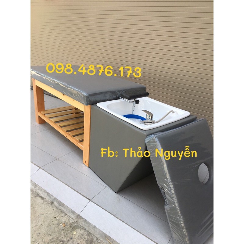 Giường Gội Đầu Bồn Sứ