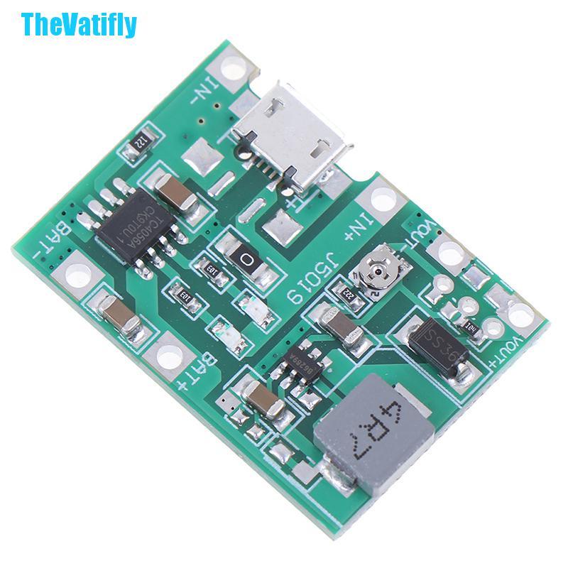 Bộ Tăng Áp Pin Li-ion 18650 3.7v 4.2v Dc-Dc