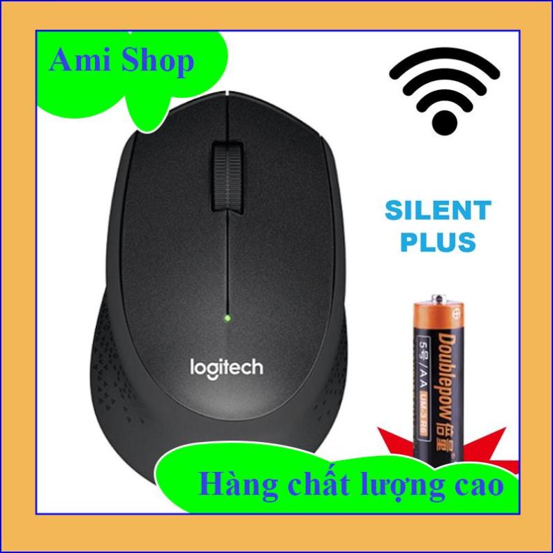 Giá sỉ HOT-Chuột không dây không dây Logitech M331 (đen-đỏ-xám) - Bảo Hành 1 tháng - LJM331