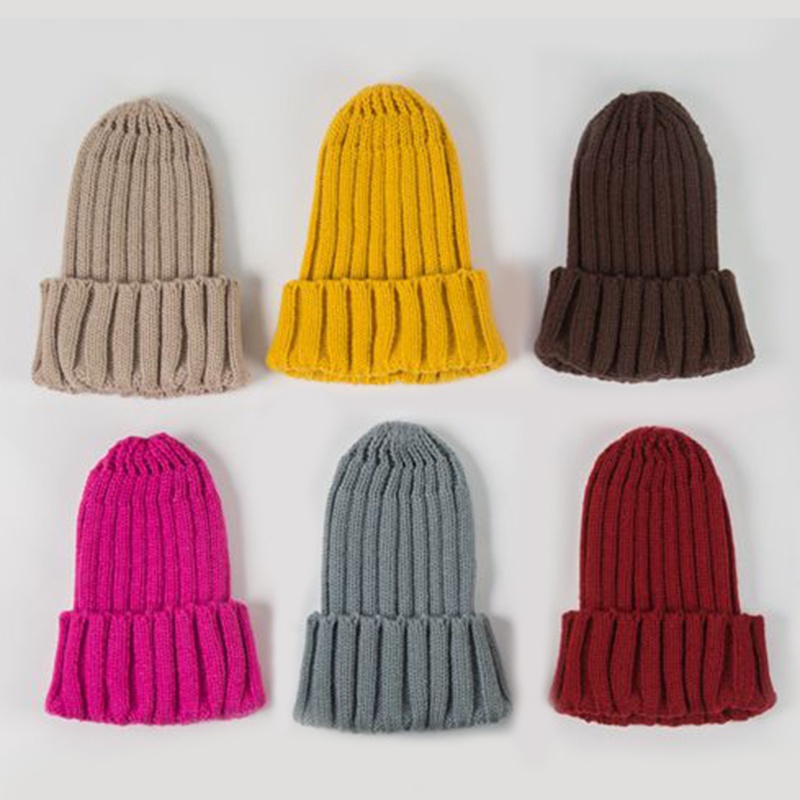 Mũ Beanie Vải Cotton Mềm Mại Thời Trang Thu Đông Dùng Làm Đạo Cụ Chụp Ảnh Cho Bé