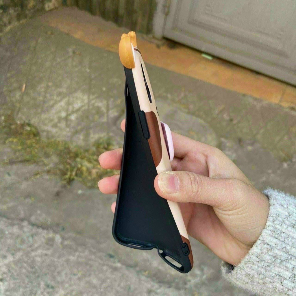 Ốp iphone Hình Bò Dễ Thương 7,8plus,x,xs,xsmax,11,11promax,12,12promax,13,13promax Nanoshop_1688