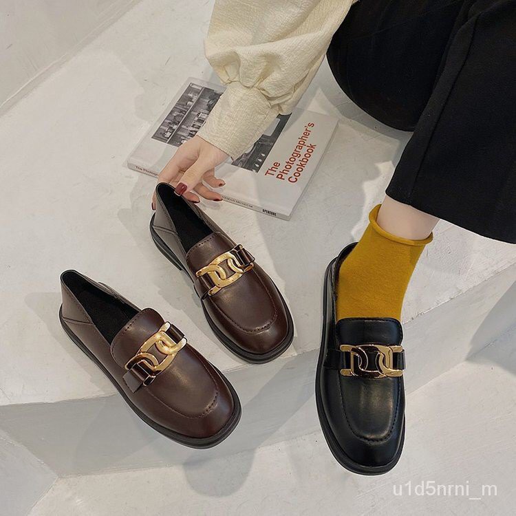 Giày lolita vintage ulzzang 2 màu Đen - Nâu TGS123 | BigBuy360 - bigbuy360.vn