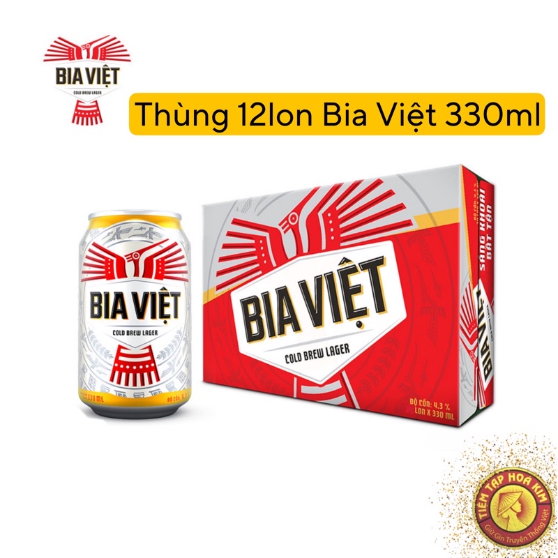 Bia Việt lon 330ml