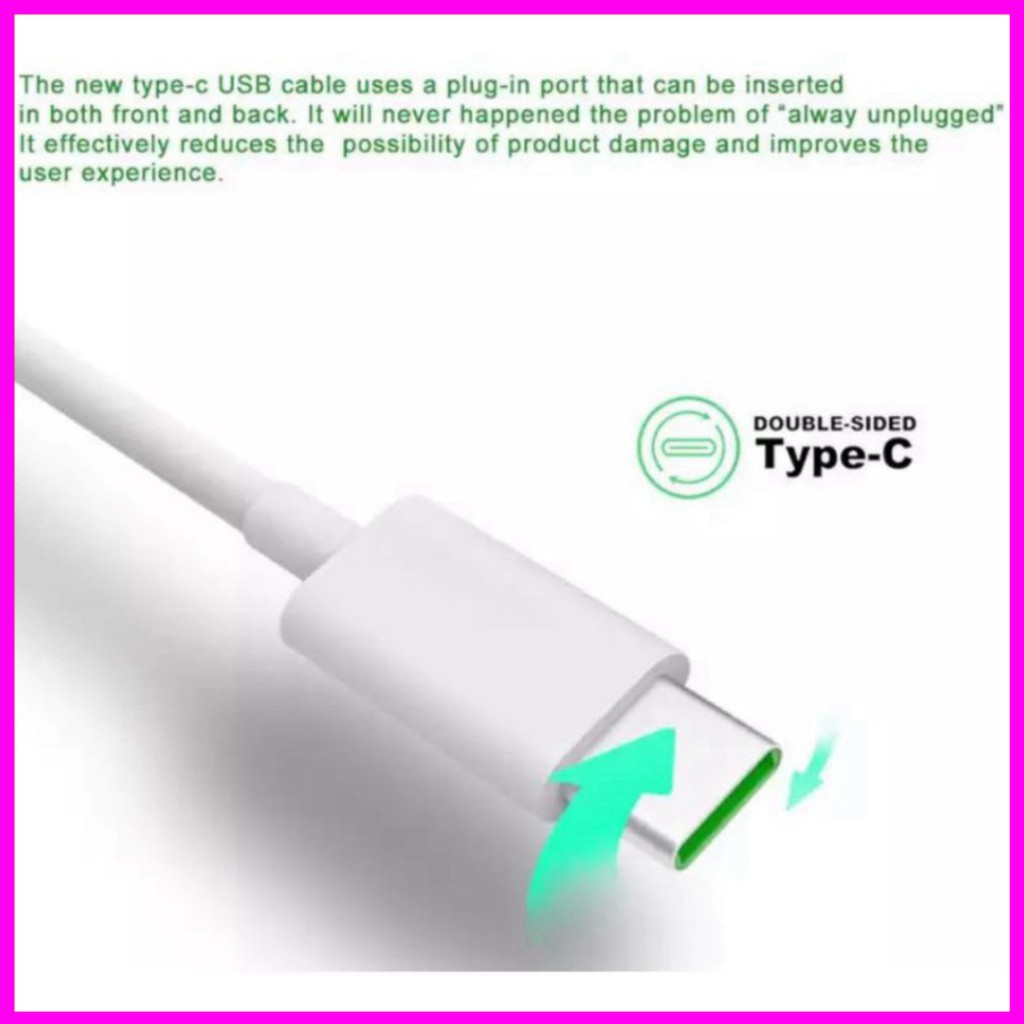 (Zin OPPO) Cáp Sạc Nhanh OPPO type C Chuẩn 4A - Hỗ Trợ VOOC. Dùng Được Cho Tất Cả ĐT androi (Cam Kết Chất Lượng)
