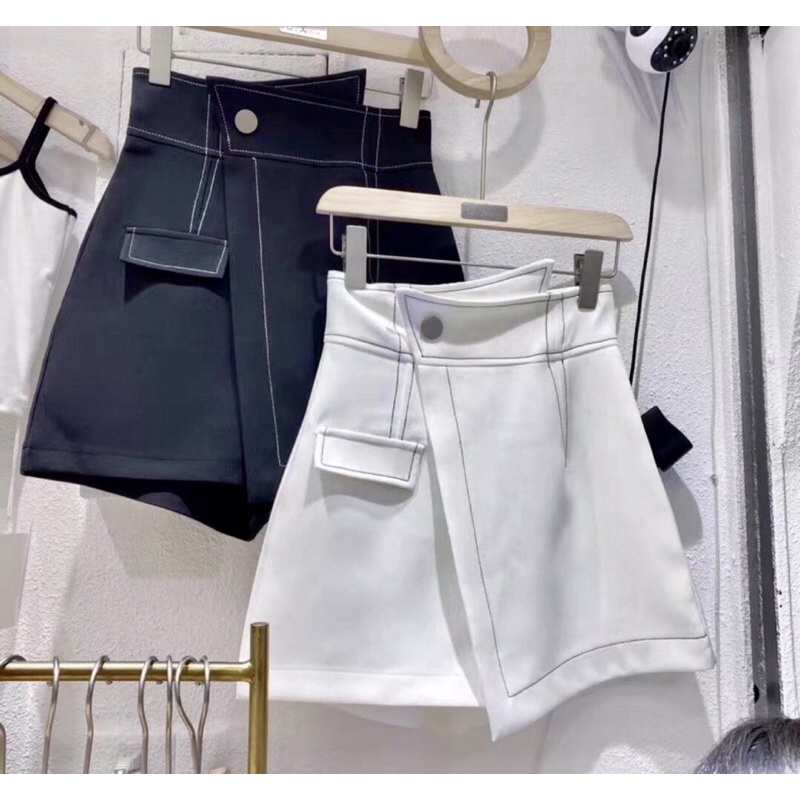 Quần giả váy cạp cao ❤️FREE SHIP 💕 Thiết kế chỉ nổi kiểu dáng năng động  ❤️Quần giả váy hottrend2021 901 | BigBuy360 - bigbuy360.vn