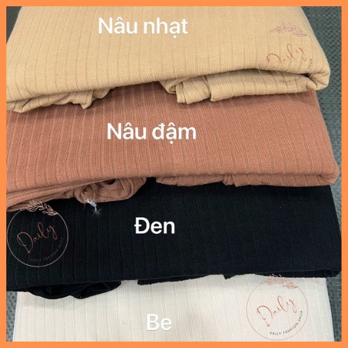 Váy Len Dài Tay Nữ Dáng Suông Tay Bồng Chất Len Gân Mềm Mịn Dày Dặn