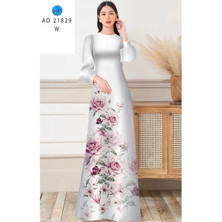Vải áo dài in hoa