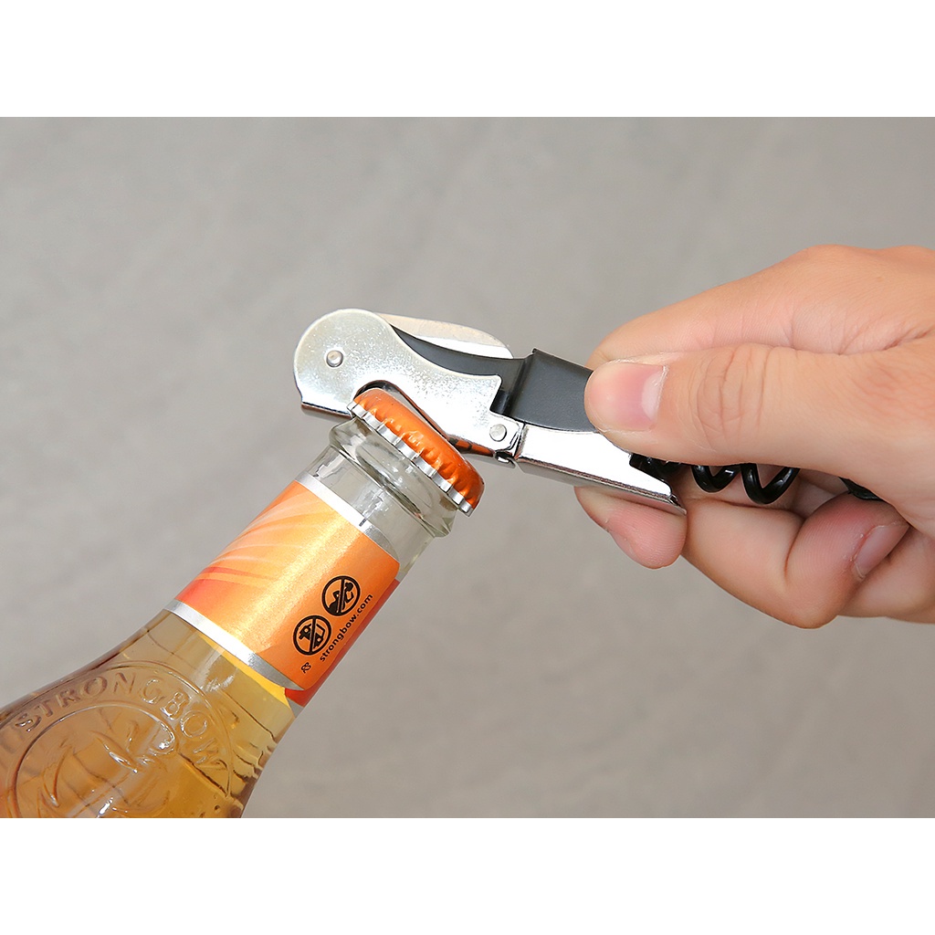 Dụng Cụ Khui Rượu Bia 3 Trong 1 - Dụng Cụ Mở Vang Chuyên Dụng