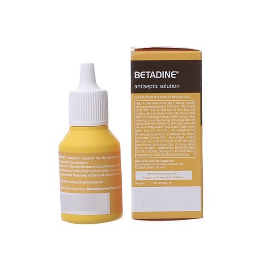 Antiseptic Solution 30ml - Dung dịch sát khuẩn vết thương