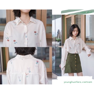 Áo sơ mi hoa hồng Rose Shirt