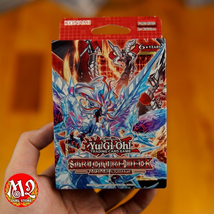 Hộp thẻ bài Yugioh Structure Deck Albaz Strike - Nhập khẩu từ Anh Quốc UK