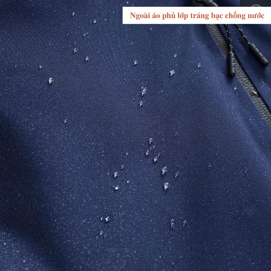 Áo khoác gió nam nữ NPV 2 mặt cao cấp, chống nước, chống gió